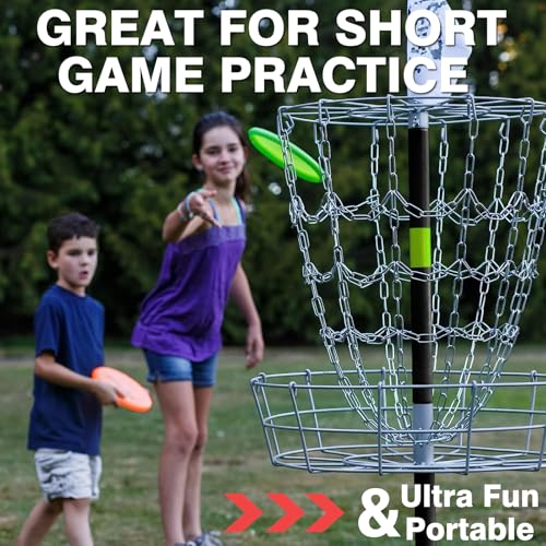 Outdoor Sports Flying Disc - 9.3 Inch, 2 Pack, Blue & Green for Beach, Park, Backyard