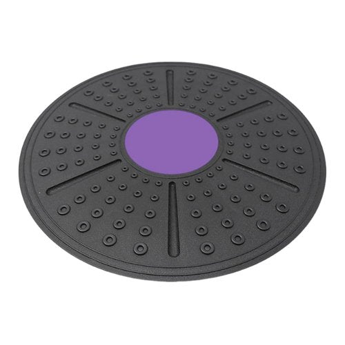 Wobble Balance Board Adults Stability Trainer Exercise Rocking Board for Standing Desk Portable Non-Slip Yoga Portable Balance Board Physical Therapy Purple 1PC