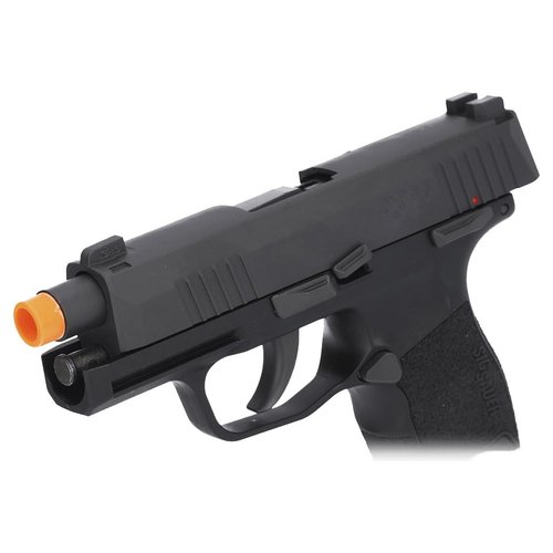 Sig Sauer P365 6mm BB Caliber 12rd CO2 Powered Blowback Airsoft Pistol with 3 DOT Hi-Vis Sights - CO2 Cartridges Not Included