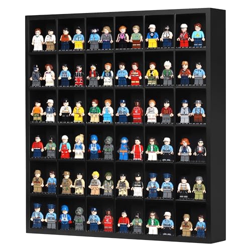 Wall Mount Display Case for Mini Football Helmets with Shelves & Racks