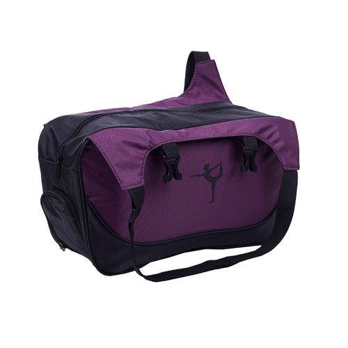 RiToEasysports Water Proof Yoga Mat Bag, Large Capacity Sport Handbag with Viscose Design Shoulder Strap for Yoga (Purple)