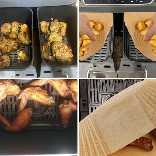 Disposable Air Fryer Liners Set - 150Pcs, Small & Large Parchment Paper for 7Qt-11Qt Air Fryers