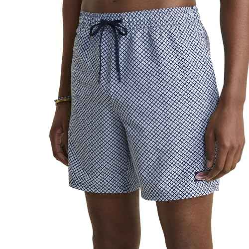 vineyard vines Mens 7 Inch Printed Chappy Swim Trunks