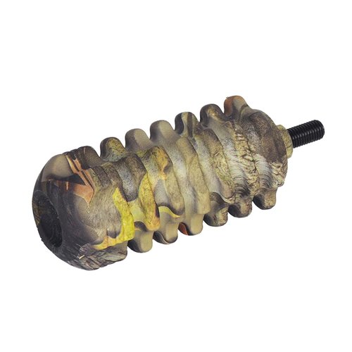 SOPOGER Archery Bow Stabilizer for Compound Bow Recurve Bow Hunting Youth Bow Riser Extension Dampener Rubber Target Shooting Silencers (Camo)