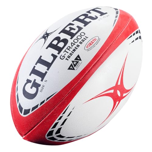 Gilbert G-TR4000 Rugby Training Ball Set - Blue, Pack of 5