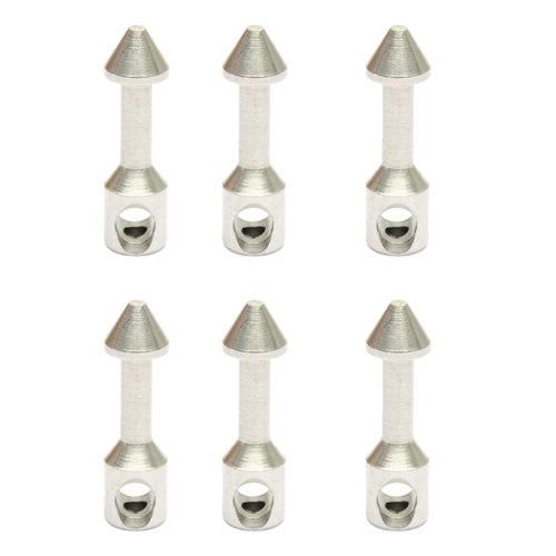 BINGGA 2/6Pcs Portable Fishing Tackle Spearfishing Insert Diver Speargun Band Diver Spearfishing Wishbone Stainless Steel
