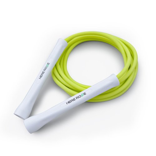 Hererope 6MM PVC Jump Rope for Men & Women Fitness, Speed, Tricks, Cardio Training, Boxing Jump Rope with Unbreakable Handles and Non-Kinking Skipping Rope, Adjustable Jumprope for Adults