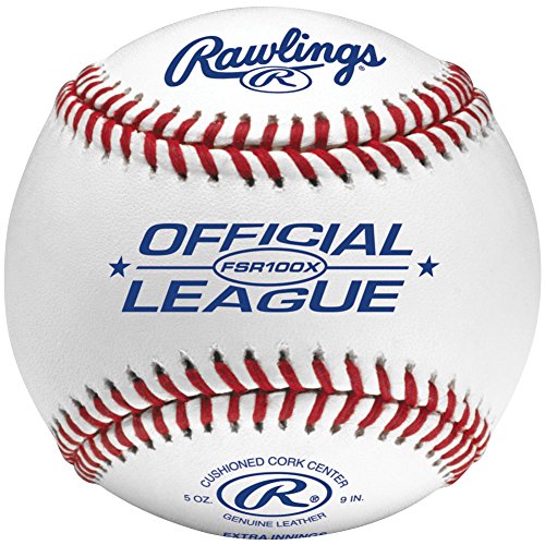 Rawlings | FLAT SEAM Official League Practice Baseballs | FSR100X | 12 Count