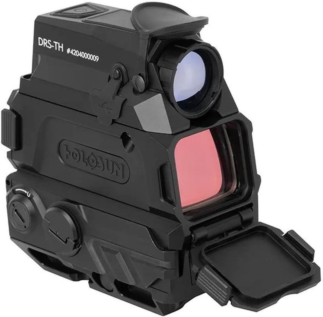 Holosun DRS-TH Thermal Fusion Reflex Sight with Digital MRS Reticle, 5 Image Modes, 8X Zoom, and On-Board Video Recording (DRS-TH)