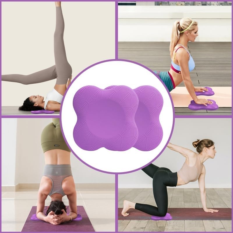 2 packs Yoga Knee Pad Cushion Extra Thick for Knees Elbows Wrist Hands Head Foam Pilates Kneeling pad Yoga Knee Cushion Thick Exercise Pads for Knees Elbows Wrist Hands Head Foam Pilates Kneeling pad，Support Foam Pads for Women and Men