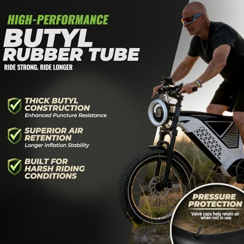 20x3.0 Bike Inner Tube for Fat Bikes & Electric Bikes - 1 Pack