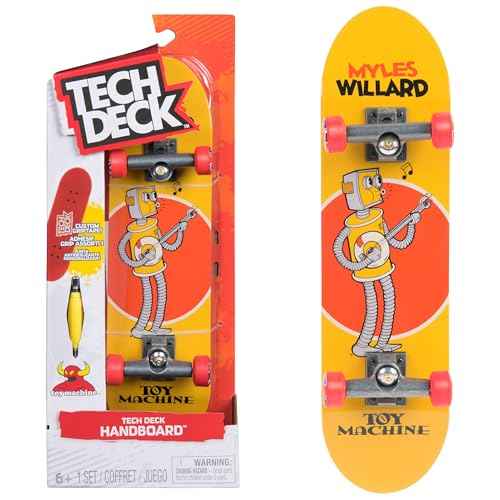 Tech Deck, Toy Machine Handboard; Authentic Mini Skateboards, Kids Toys for Boys & Girls, Ages 6 and up (Hands Use Only)