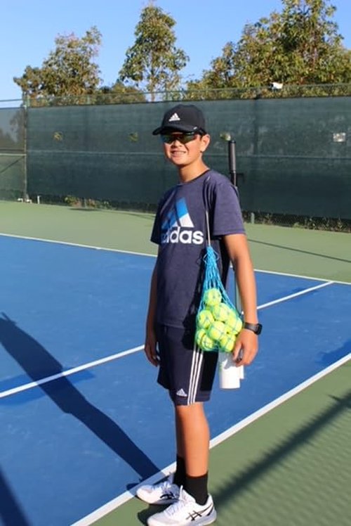 TennisEZ - Tennis Ball Pick Up Tool, Retractable, Lightweight, Fits in Tennis Bag, Also A Ball Carrier.