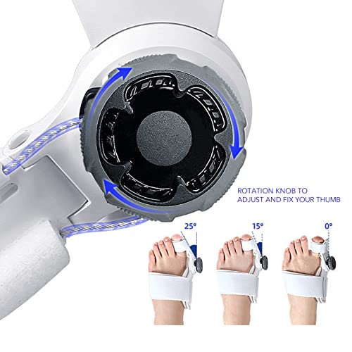 Adjustable Bunion Corrector Sleeve for Women and Men - Foot Pain Relief, Hallux Valgus Fixer, Soft Silicone Pad, Suitable for Left & Right Feet