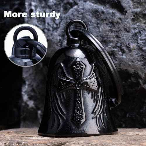Motorcycle Bells - Bicycle Bells for Men, Stainless Steel can Bring Good Luck and Peace to Motorcycle Accessories
