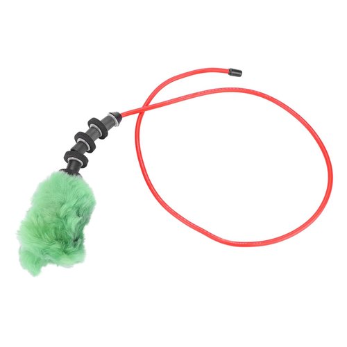 YOUTHINK Upgrade Your Paintball Gear with Wool Barrel Cleaning Rope, Easy to Carry and Use, Provides Squeaky Clean Barrels, for 17.3mm Inner Diameter, Choices (Green)