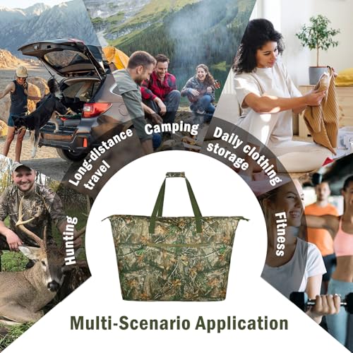 2 Pcs Scent Control Lock Bag 42x26in Camouflage Odor Proof Hunting Gear