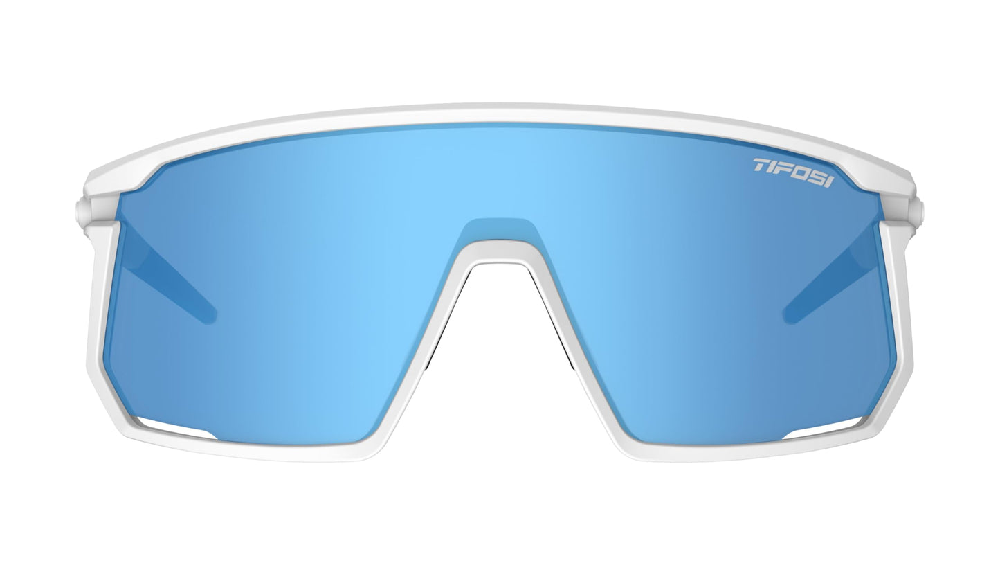 Tifosi Optics Moab Sunglasses (Matte White (Clarion Blue/AC Red/Clear))