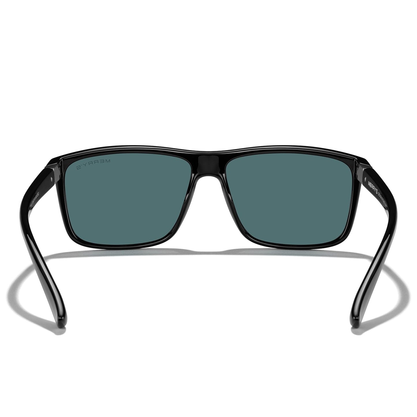 MERRY'S Rectangular Polarized Sports Sunglasses for Men Women Cycling Driving Fishing UV400 Protection S8225