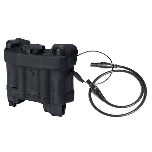 Tactical Paintball NVG AN/PVS-31 Helmet Battery Box Dummy Model No Function Case for Cosplay Outdoor Sports Airsoft (BK)