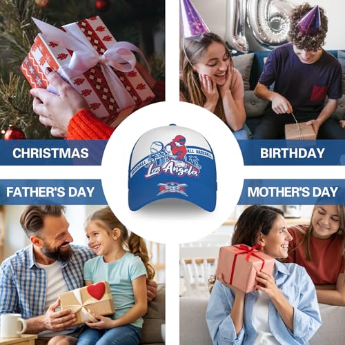 Baseball Hats for Men Women, Adjustable Baseball Cap, Structured Fit, Hat for Sports Fans, Game Day Headwear