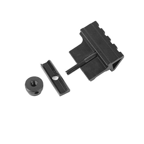 Tacgle Tactical 45 Degree Angle Offset 4 Slot Side Rail Scope Mount Sight Rail Picatinny