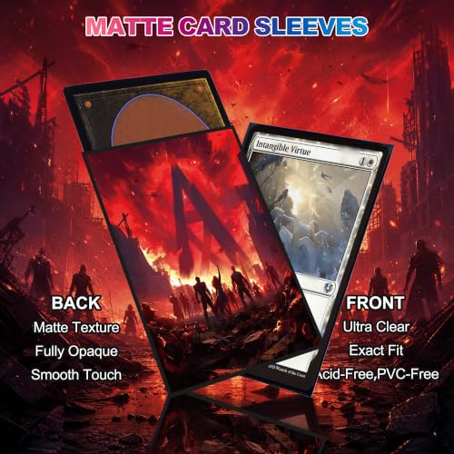 UAONO MTG Card Sleeves 100 Count Standard Size - Rally