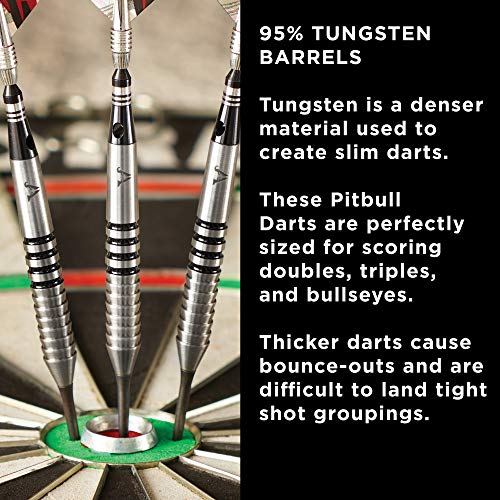 Viper Blitz 95% Tungsten Steel Tip Darts with Storage/Travel Case
