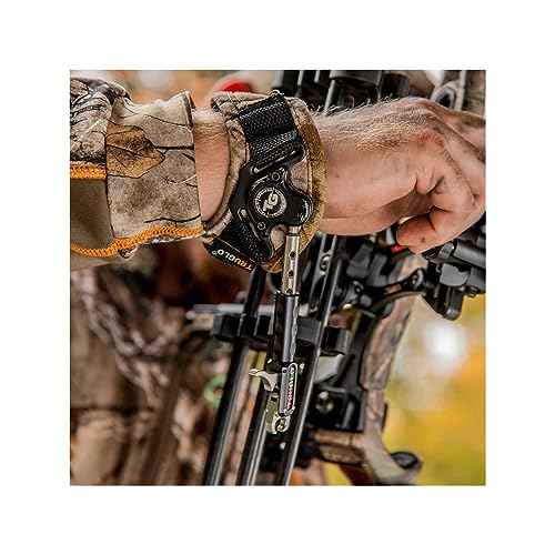 TRUGLO Nitrus Dual-Jaw Ultra-Smooth Extremely Quiet Archery Release Aid with BOA Fit System & Micro-Adjustable Trigger Pull