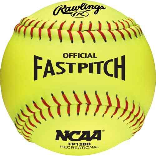 Rawlings | NCAA Recreational Fastpitch Softballs | 11" & 12" Options | 6 & 12 Count Options