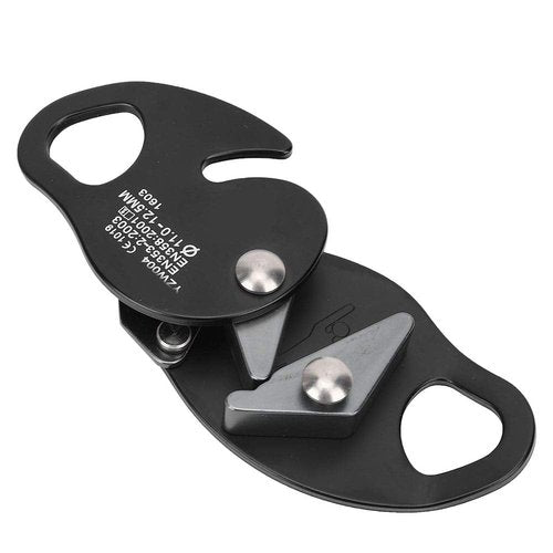ETAINGYEUN Climbing Descender Rope Grab Gear for Mountaineering Rock Climbing