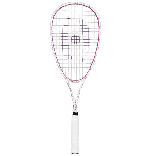 Harrow Junior 130 Squash Racquet (White/Pink/Purple)