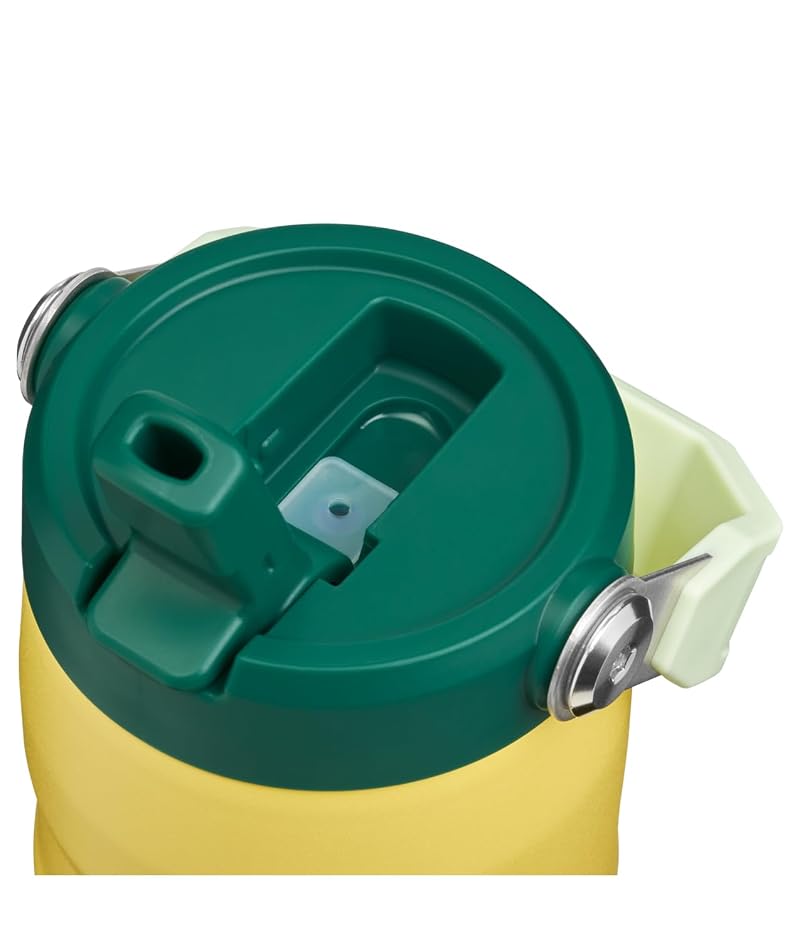 Stanley IceFlow Flip Straw 2.0 Bottle 16 oz - Daffodil Emerald (Variation: Daffodil Emerald+16 Ounces)