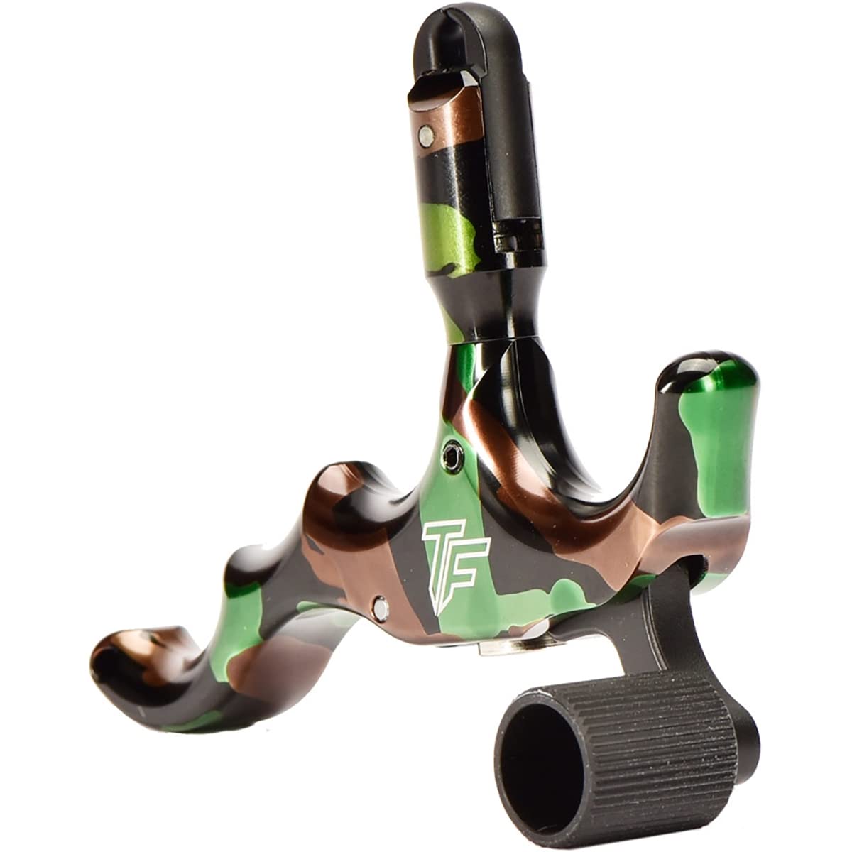 Tru-Fire Edge 4-Finger Aluminum Hand Held Camo Archery Bow Release