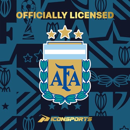 Unisex Argentina Football T-Shirt X-Large Light Blue - Officially Licensed Soccer Apparel