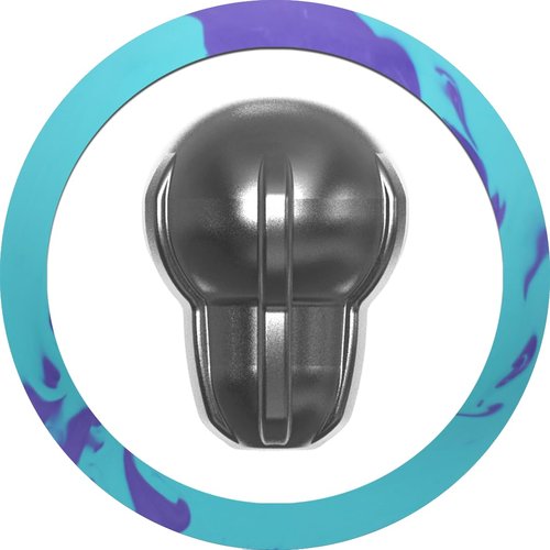 MOTIV Max Thrill Hybrid Bowling Ball | Huge Value and Performance | Sky Blue Solid with Purple Pearl | Available in 10-16 pounds (14, Pounds)