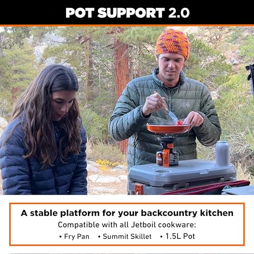 Jetboil Pot Support 2.0 with Foldable Arms for Camping Stoves