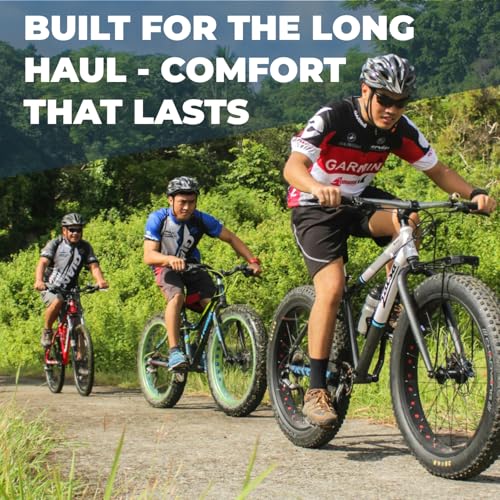 Roam Seat Cushion Cover - Black Gel Pad for Mountain, Exercise & Road Bikes