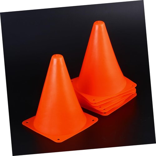 LIOOBO Skate Soccer Obstacle Course Cones for Football Training Rugby Basketball Boys and Girls of Plastic