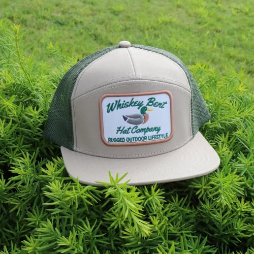 Green Adjustable Snapback Duck Hat for Outdoor Lifestyle - Tan, One Size
