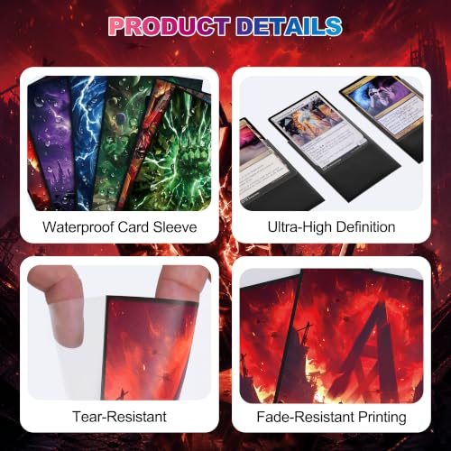 UAONO MTG Card Sleeves 100 Count Standard Size - Rally