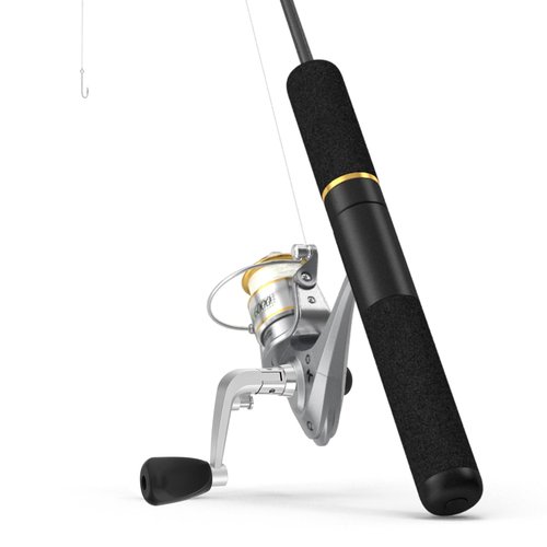 Fishing Spin Reel Handle, Fishing Reel Crank Rotary Knob Power Handle, Spin Reels Replacement Grip Parts, Silver