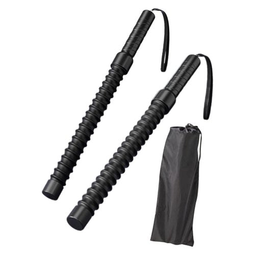 Battle Rope, 2Pcs Battle Ropes for Home Gym, Ropeless Weighted Battle Ropes, Professional Portable Black Exercise Rope for Indoor Outdoor Home Gym Office Strength Workout (Rope with Bag)