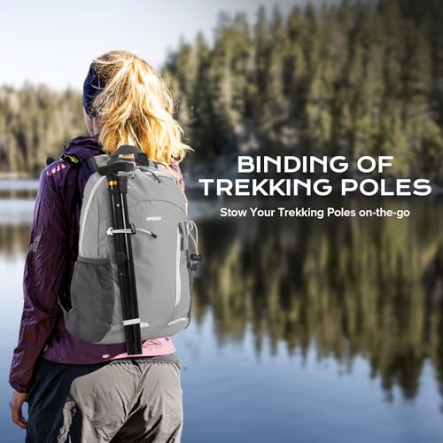 Water-Resistant 15L Hiking Daypack Lightweight Travel Backpack
