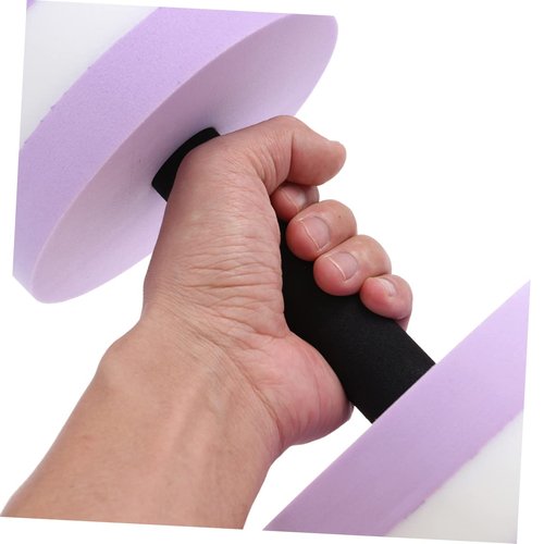 Toddmomy Eva Foam Water Floating Dumbbells for Pool Aquatic Swim Weights Barbell Hand Bar Water Aerobics Dumbbells
