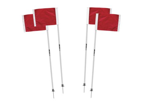 Kwik Goal Official Corner Flags , 60-Inch H x 1-Inch round