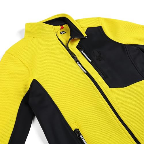 Spyder Boy's Bandit Zip Fleece Ski Base Layer Jacket