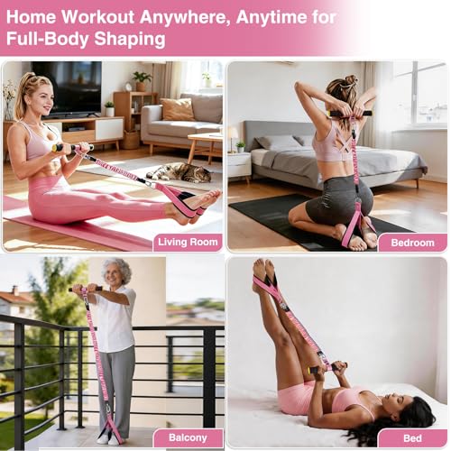 20-40LBS Resistance Bands Set with Handles for Full Body Workout
