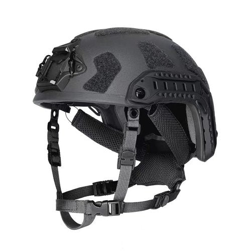 Level IIIA Fast SF Super High Cut Helmet with Rail Adapter (BK, L 58-60CM)