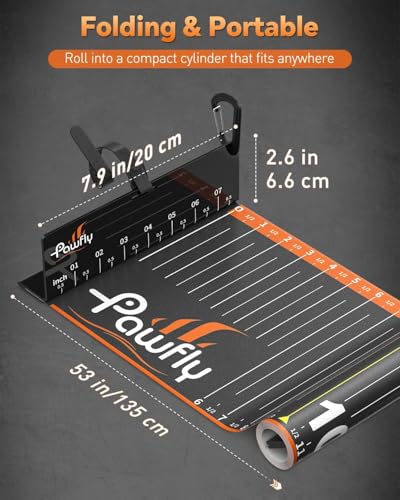 53-Inch Waterproof Fish Ruler & Measuring Tape for Anglers
